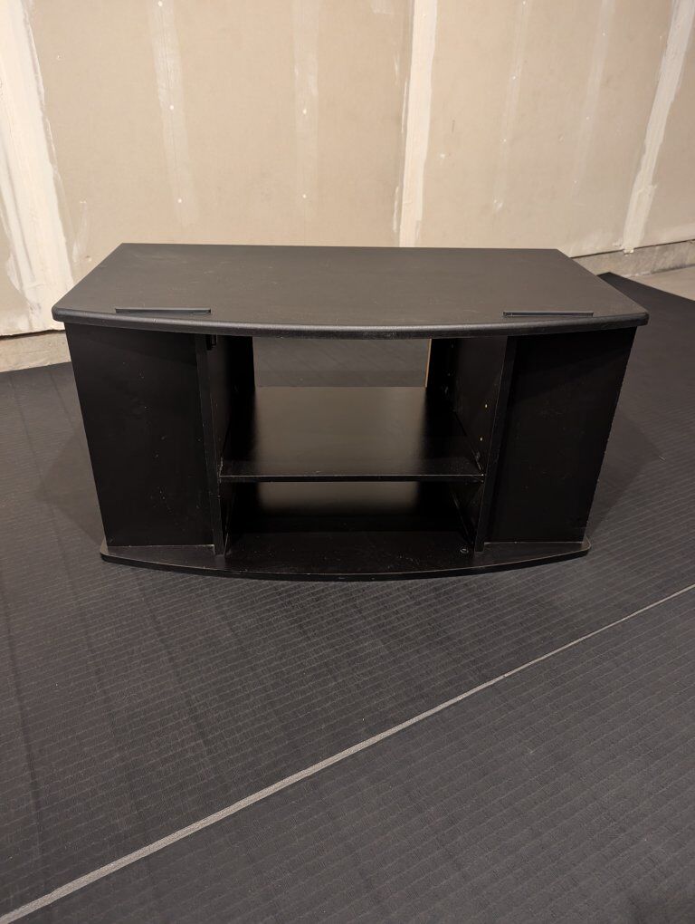 Black TV Stand