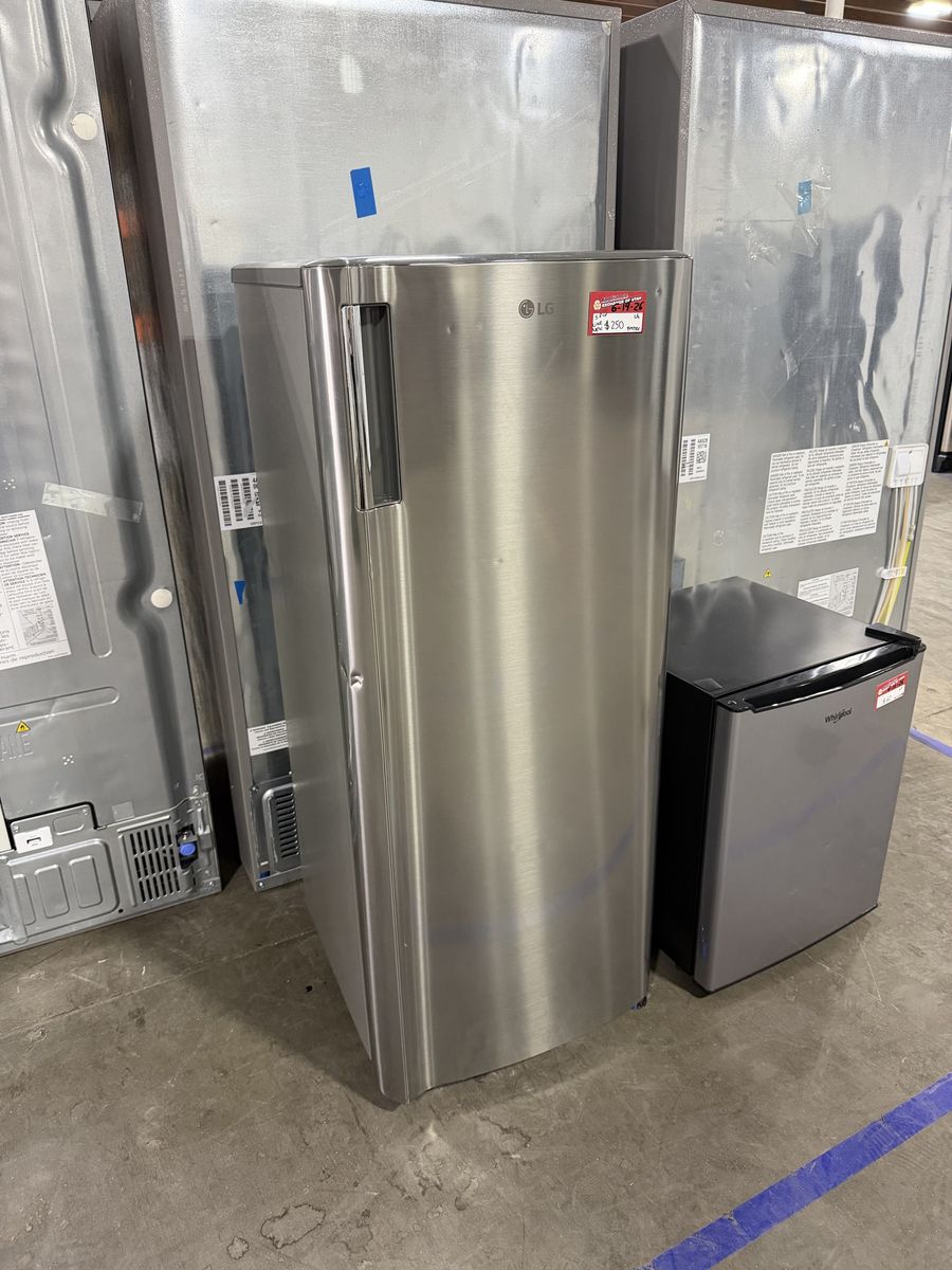 LG Stainless Steel Freezer - Great Condition, Spacious Interior