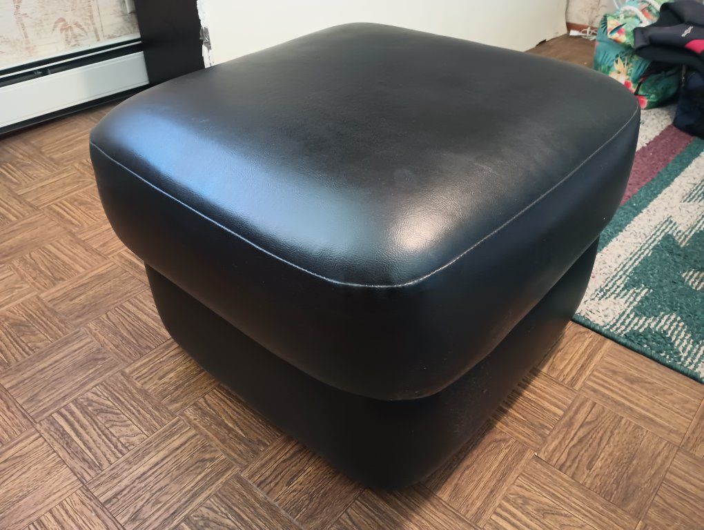 Black Ottoman
