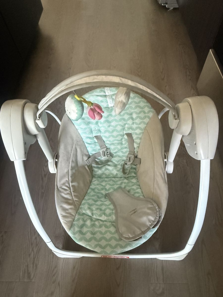 Ingenuity InLighten Baby Cradling Swing & Rocker