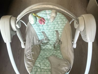 Ingenuity InLighten Baby Cradling Swing & Rocker