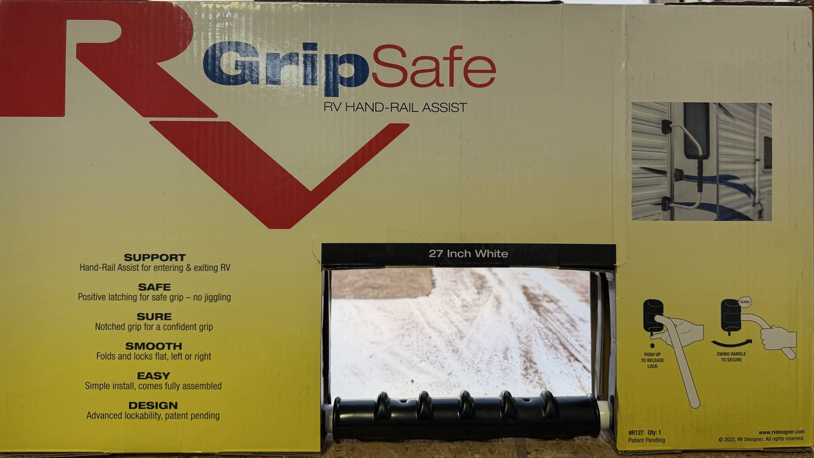 Grip safe RV Hand-Rail Assist 27"