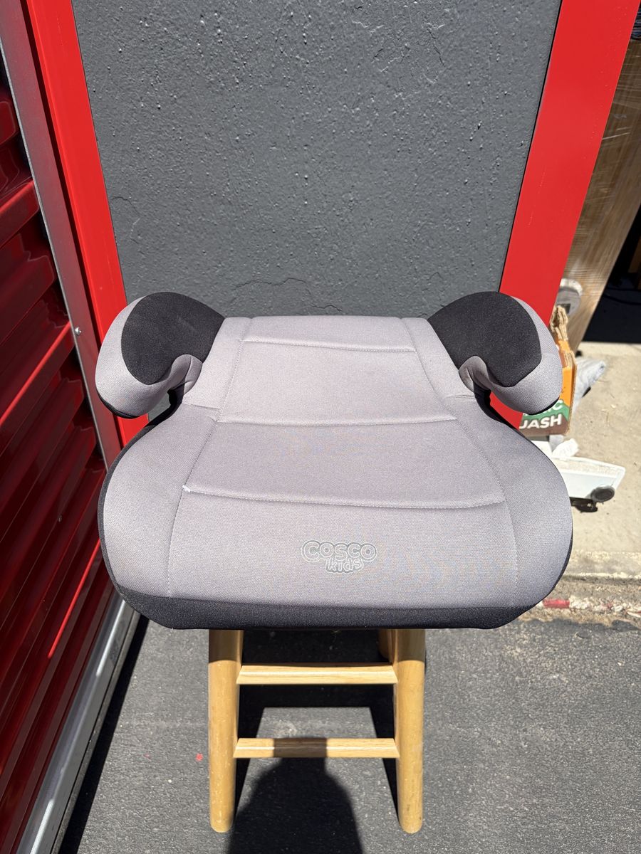 Kids New Car Booster Seat - Gray and Black