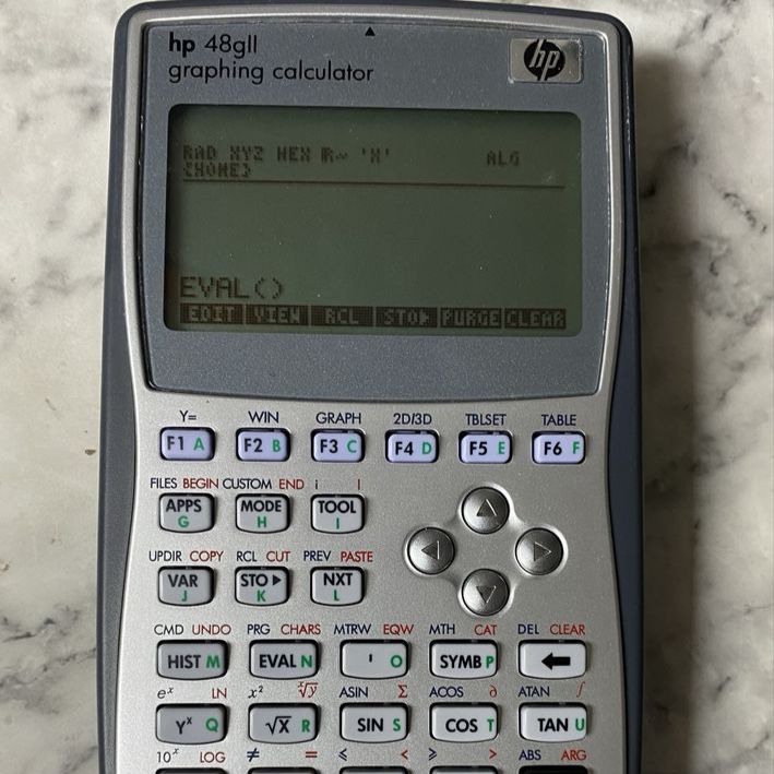 HP 48GII Calculator for students - advanced programmable