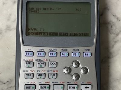 HP 48GII Calculator for students - advanced programmable