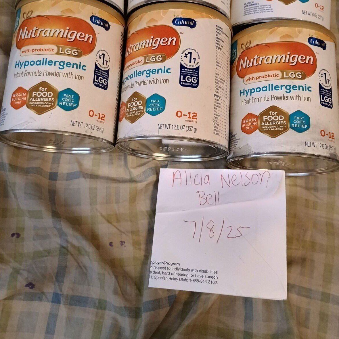 nutramigen hypoallergenic baby formula powder