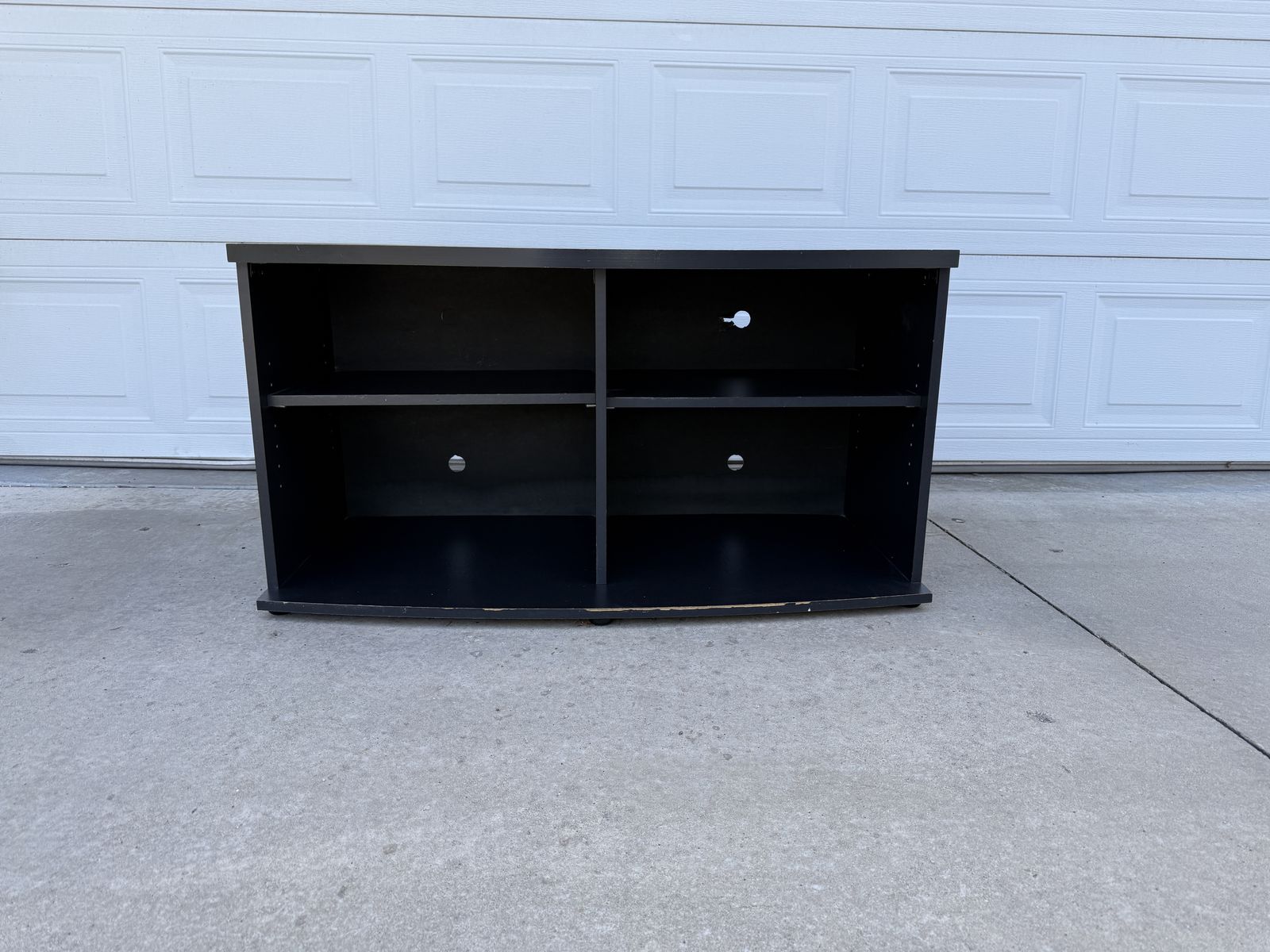Black TV Stand