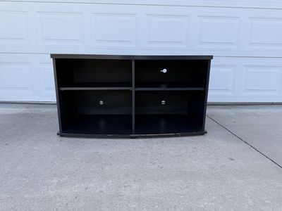 Black TV Stand
