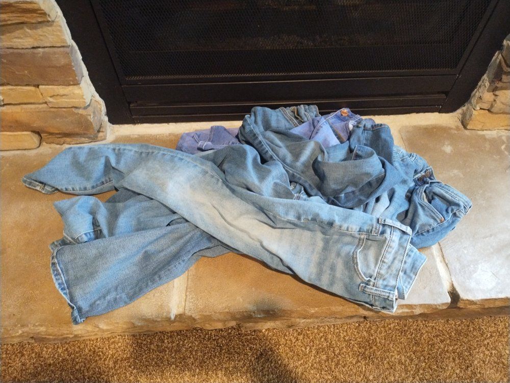 Blue Skinny Jeans Size Small.