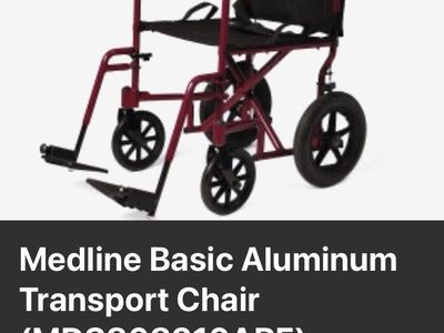 Medline Basic Aluminum wheelchair