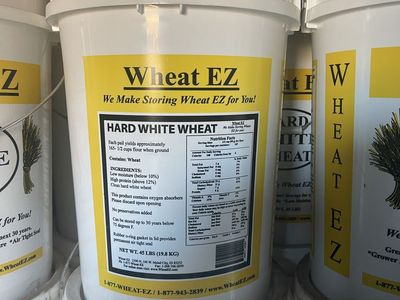 45lb Hard White & Hard Red Wheat Buckets