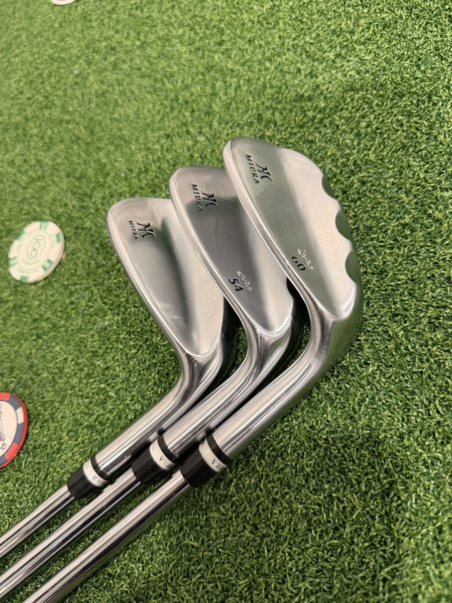Miura Forged 50/KG2.0 54 & 60 Wedge Set Oban Stiff Excellent