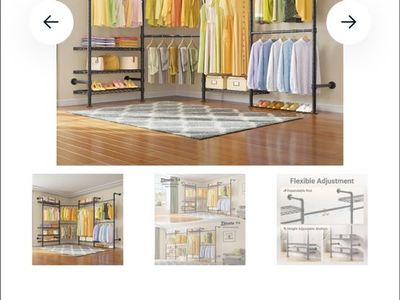 NEW IN BOX Mounted Closet System