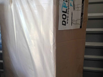 Dolphin Pro2 T-Top White Coated Frame Black Canopy for Medium to Large Fishing Boats