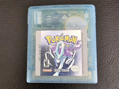 Pokemon (Pokémon): Crystal Version (Nintendo Game Boy Color, GBC, GameBoy, 2001) • New Battery - Tested Authentic