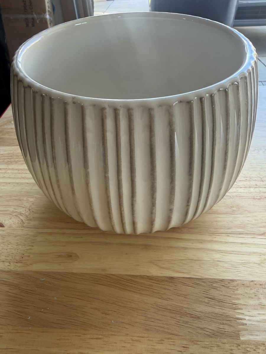 allen + roth 8” Ceramic Planters