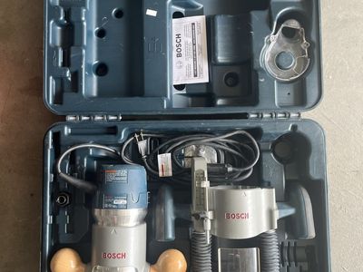 Bosch 1617EVS 2.25HP Variable-Speed Router Kit - Includes Fixed & Plunge Bases, Case