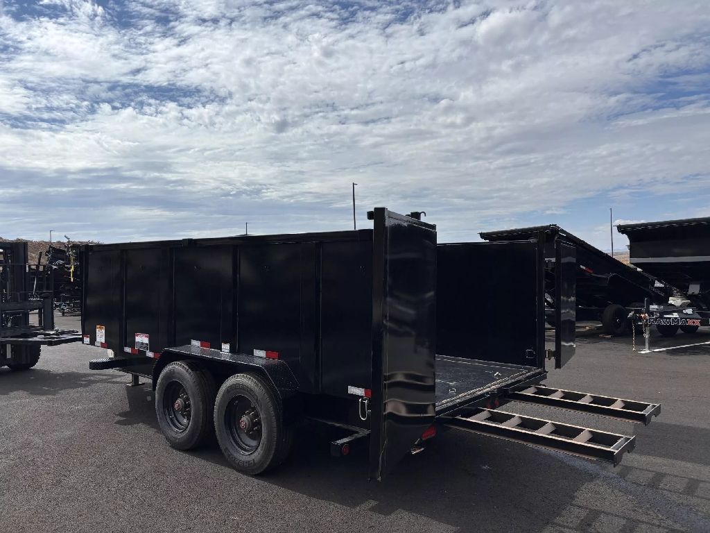 2025 Big Tex Trailers 7X16 20K Dump Trailer 4' Sid