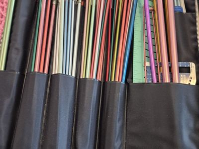 Knitting needles