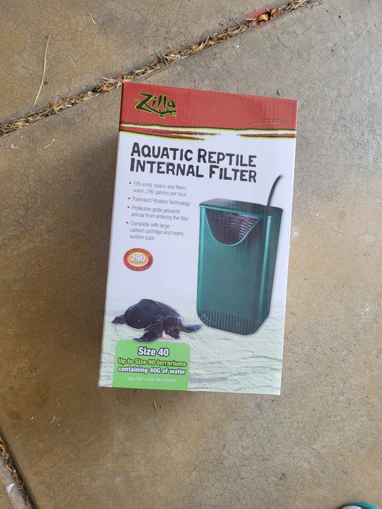 aquatic reptile internal filter