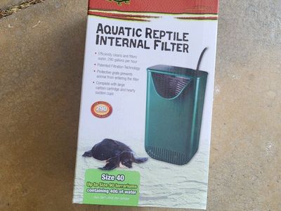aquatic reptile internal filter