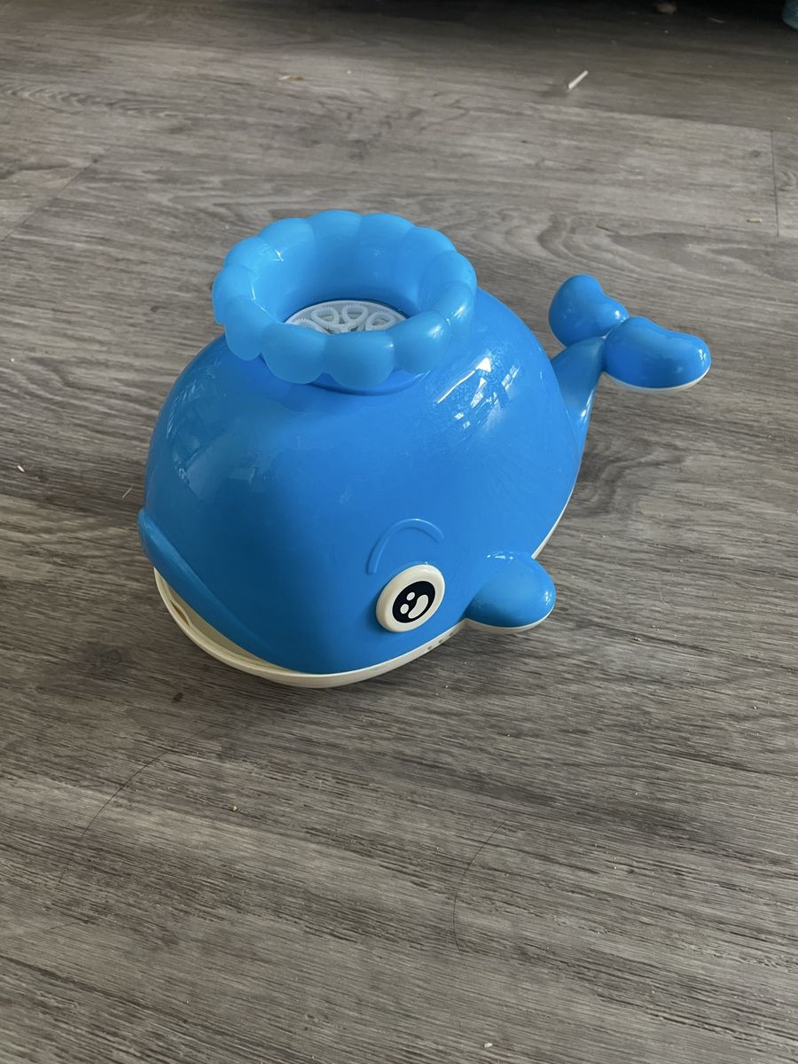 Blue Whale Automatic Bubble Machine Toy for Kids
