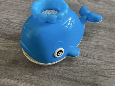 Blue Whale Automatic Bubble Machine Toy for Kids