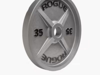 New Rogue Fitness 35 lbs Pair Machined Olympic Plates