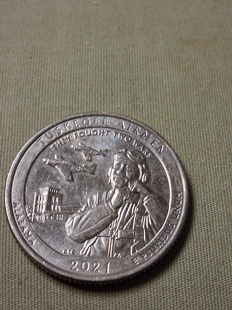 2021 Alabama Tuskegee Airmen Quarter - American Women Quarters Program