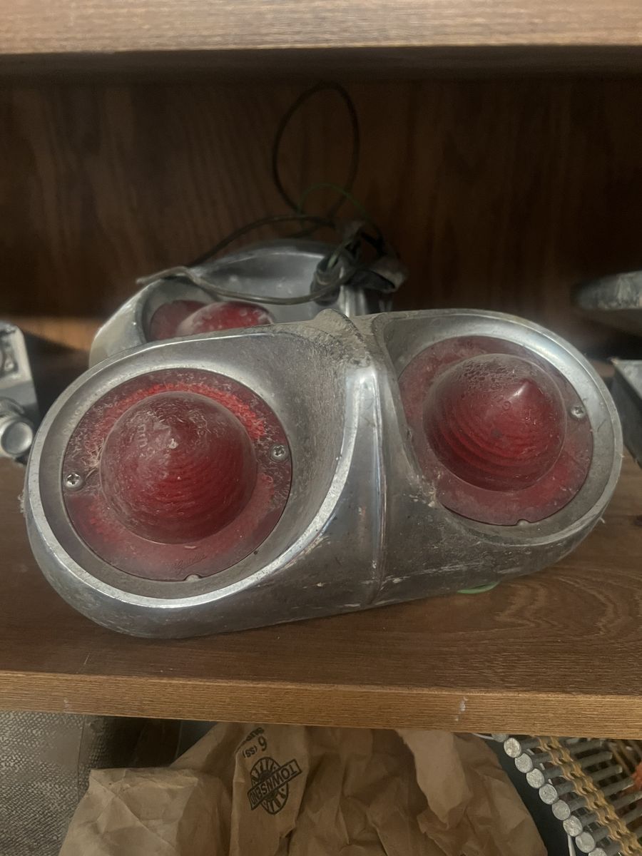 Vintage car lights
