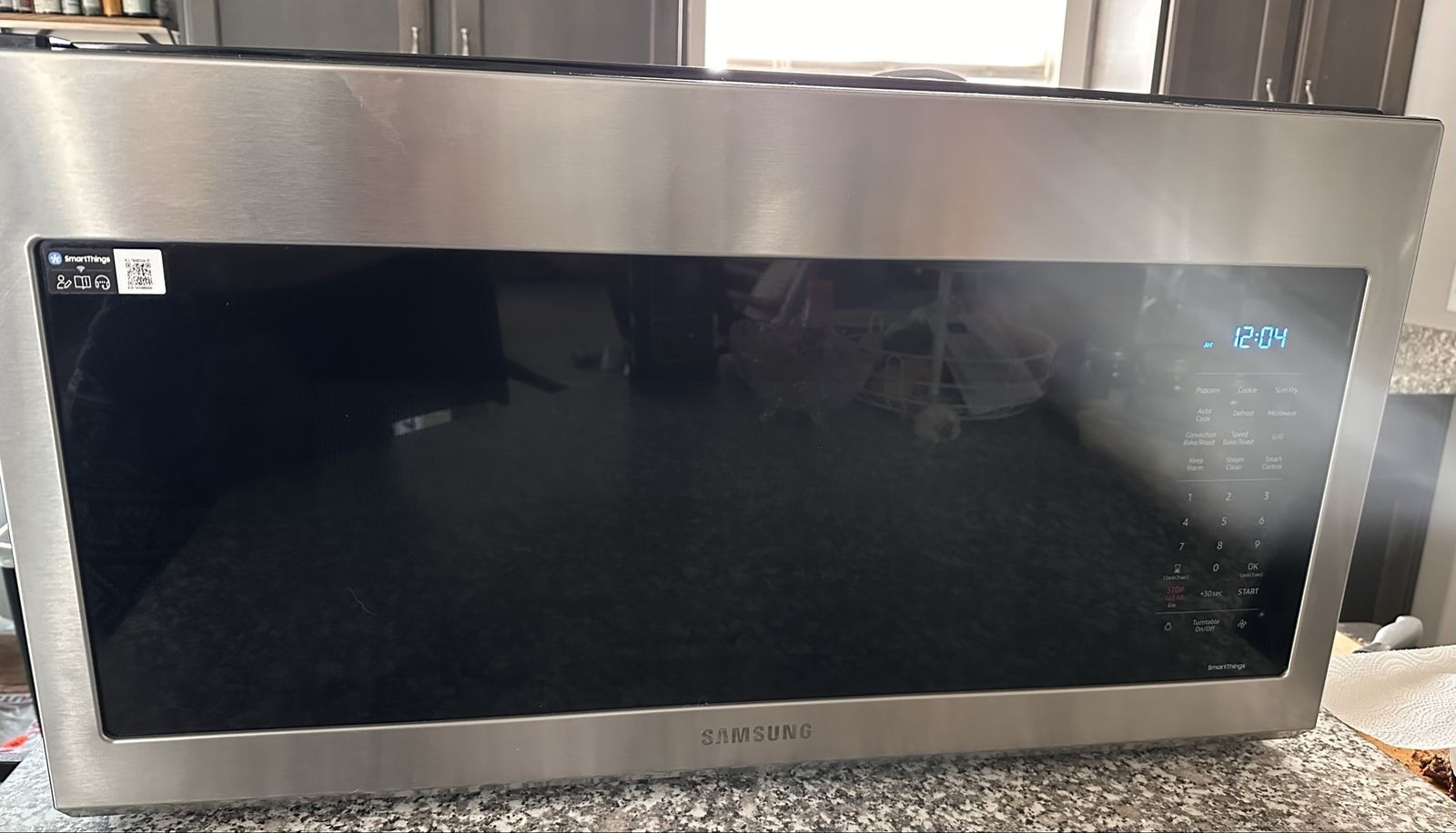 Samsung Smart Microwave over the range
