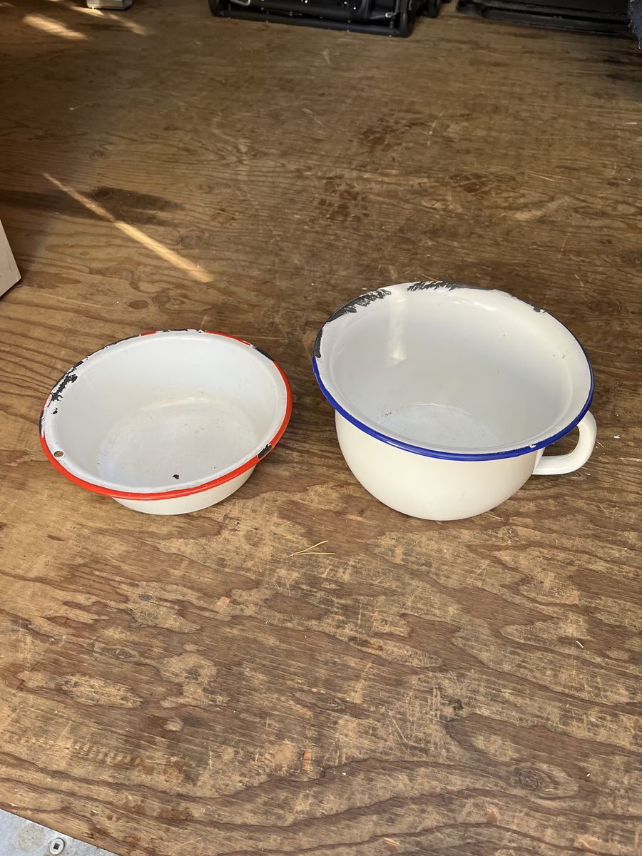 2 Vintage Porcelain Bowls