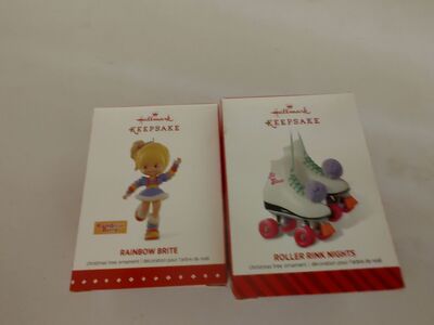 Set of 2 Hallmark Ornaments