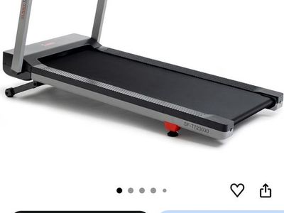 Sunny Health & Fitness SF-T723030 Smart Treadmill - Gray, 20" x 53" Running Surface