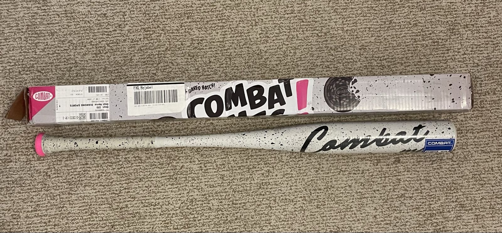 Combat Spec A1 Cookies N' Creme 33/30 BBCOR Bat