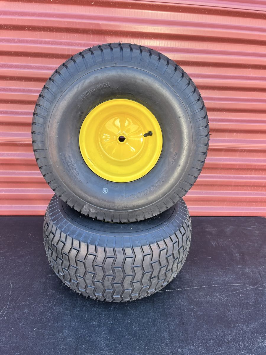 New Rear Lawn Tractor Tires Fits Deere and others