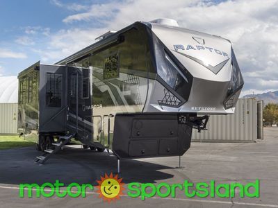 2026 Keystone Raptor 430 Toy Hauler Garage U-Shaped Dinette