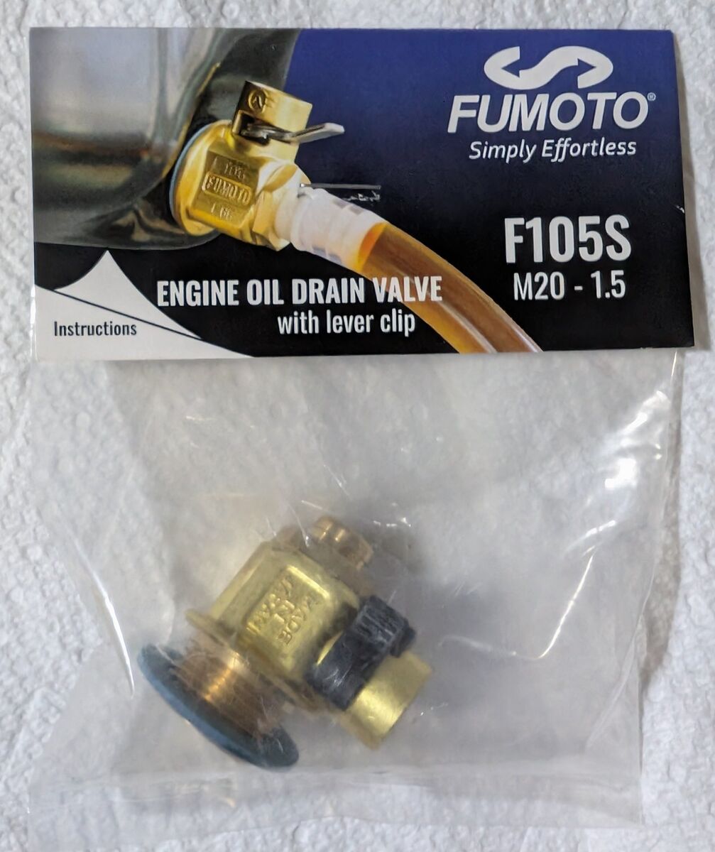 Fumoto F105S and Hose Kit