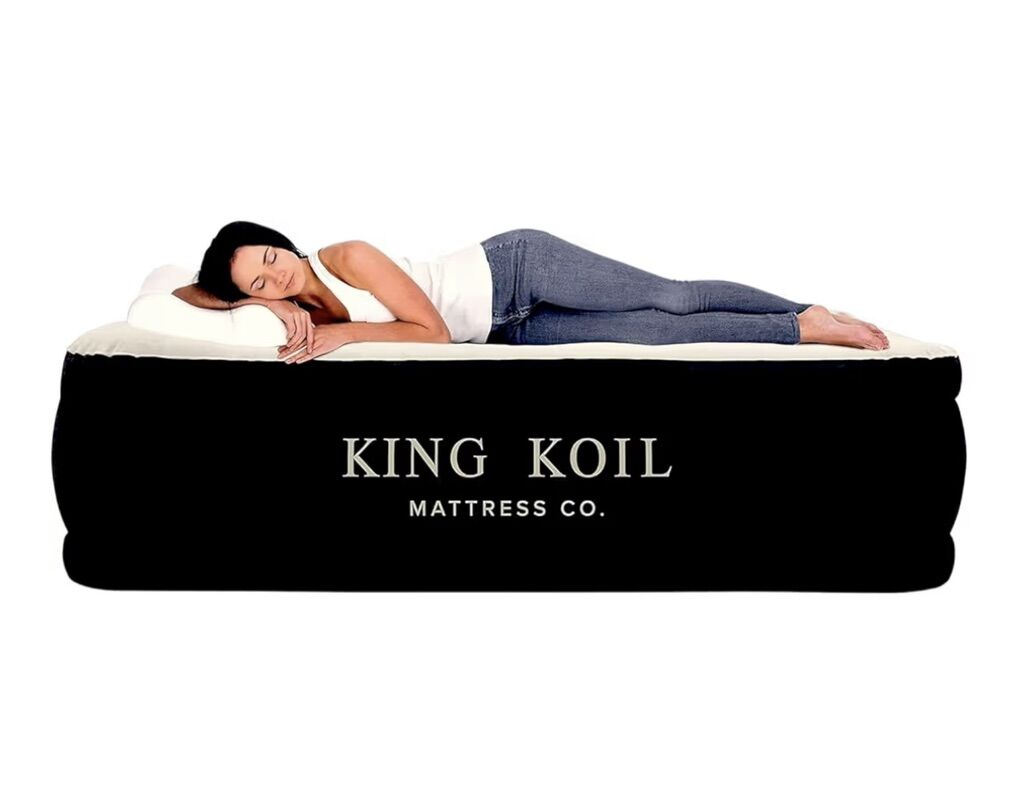 New King Koil Cal King Inflatable LuxuryMattress