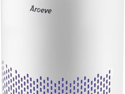 AROEVE Air Purifiers for Bedroom Home, Air Purifier For Smoke Pollen Dander Hair Smell Air Cleaner