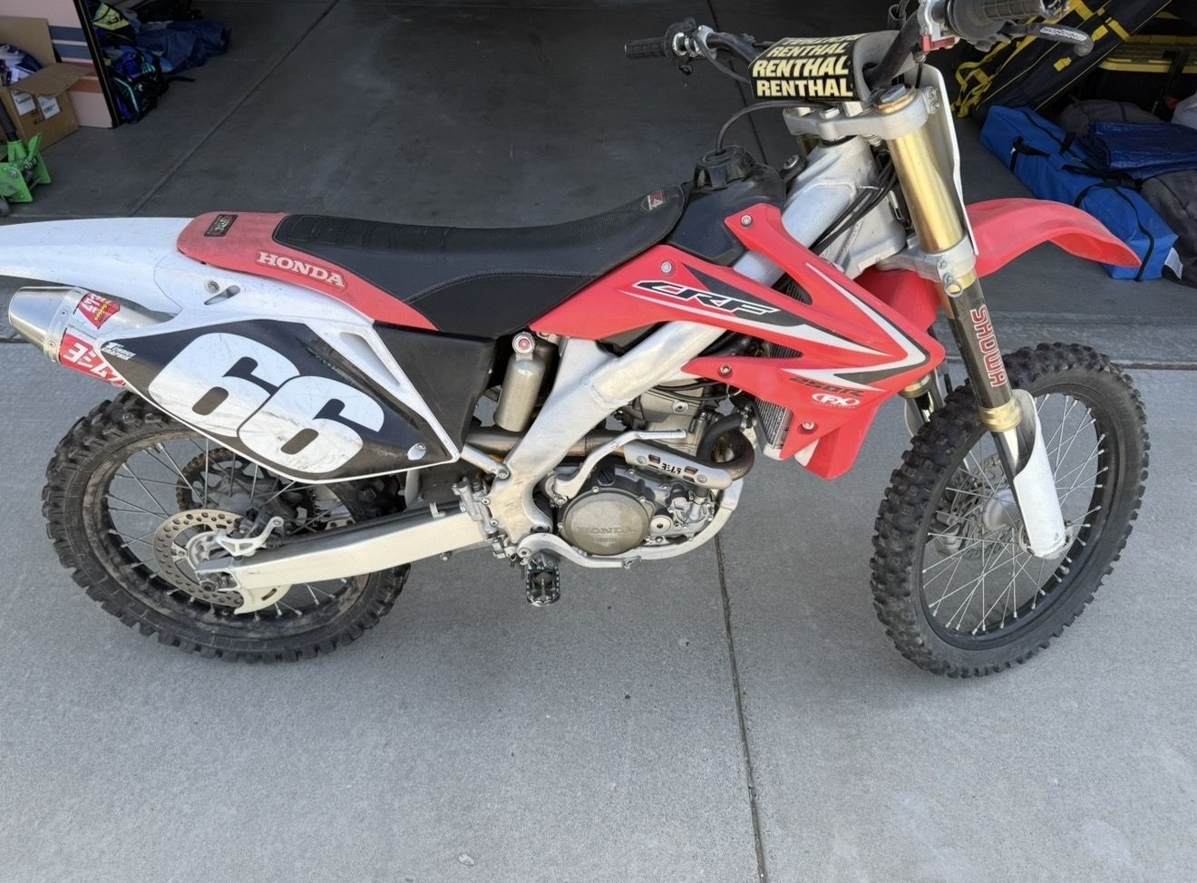 2004 Honda CRF250 Dirt Bike Motorcycle
