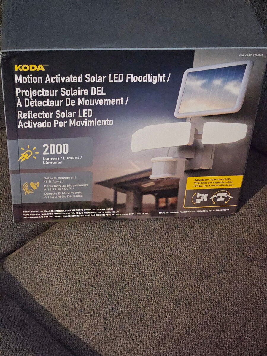 Solar Activated LED Floodlight (KODA)