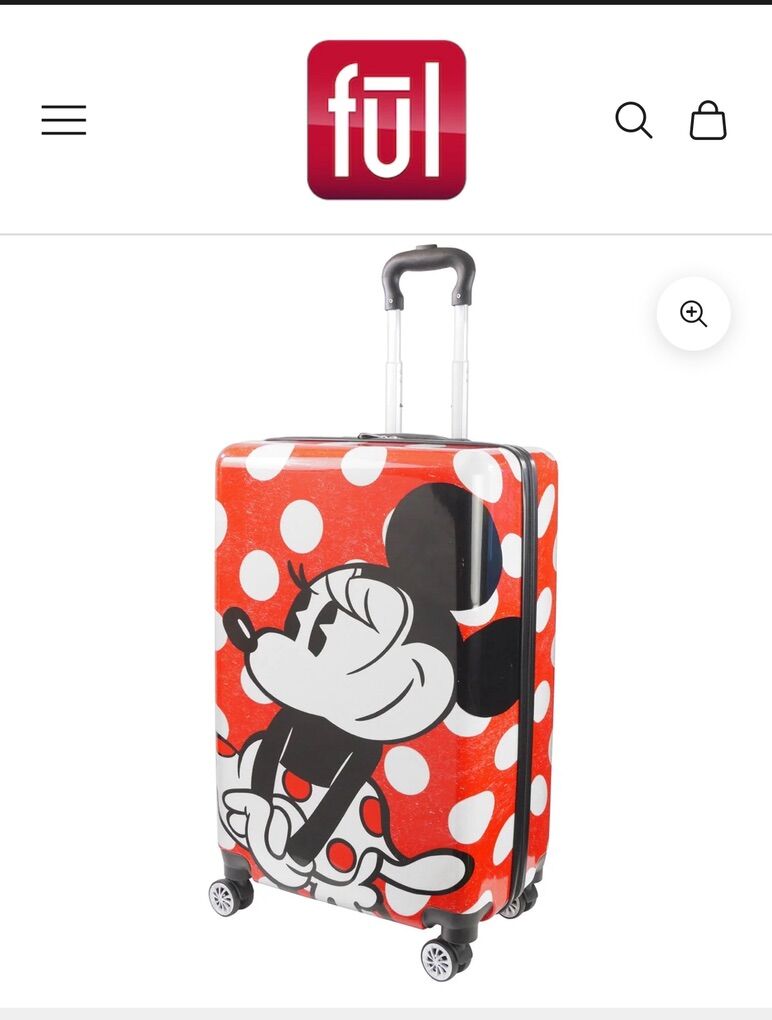 Disney Luggage Set by ful (2 Cases) NIB