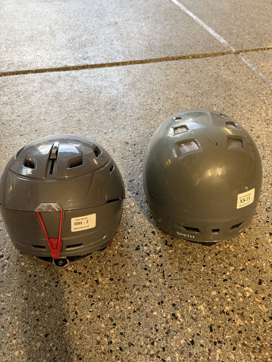 Used youth smith ski helmets