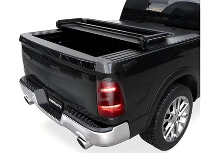 5.6FT Soft Tri Bed Tonneau Cover Compatible for 20