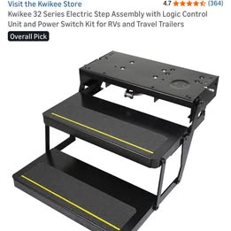 Kwikee Electronic RV Steps (double step)