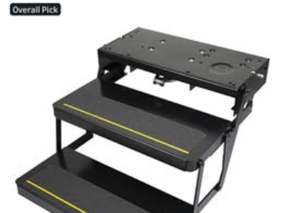 Kwikee Electronic RV Steps (double step)