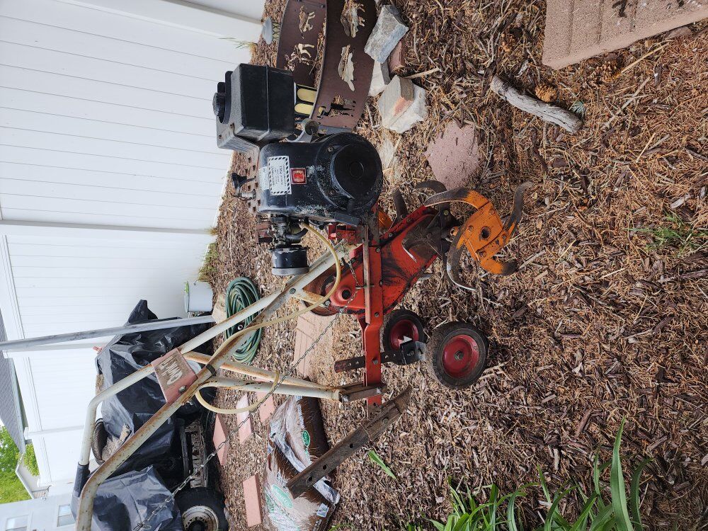 5 hp front tine tiller
