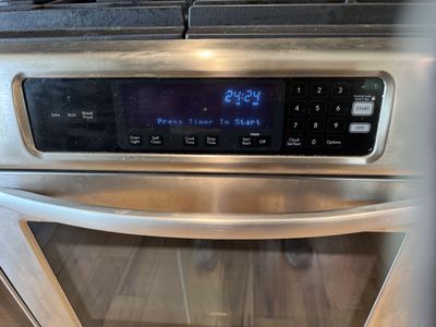 KitchenAid stainless-steel gas range