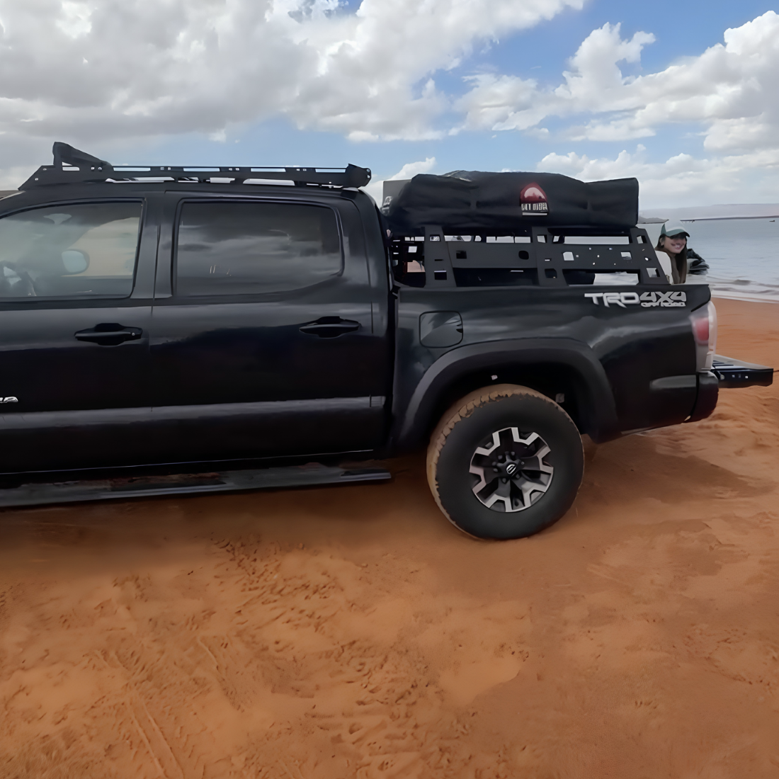 Overland Bed Rack & 4x4 Pike 2-Person Roof Top Tent